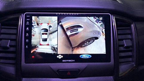 Màn hình DVD Android liền camera 360 Ford Everest 2016 - nay | Gotech GT360